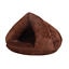 New Pet Dog Cat Cave Igloo Bed Basket House Kitten Soft Cozy Indoor Cushion Kennel Hot