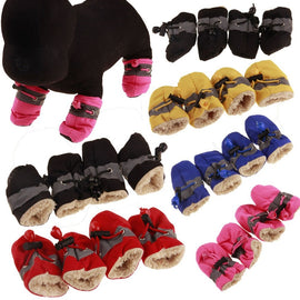 Antiskid Waterproof Soft-soled Puppy Shoes Pet Dog Shoes Small Dog Pre walkers Soft Pet Products Supplies Pet Paw Care