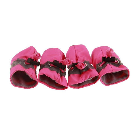 Antiskid Waterproof Soft-soled Puppy Shoes Pet Dog Shoes Small Dog Pre walkers Soft Pet Products Supplies Pet Paw Care