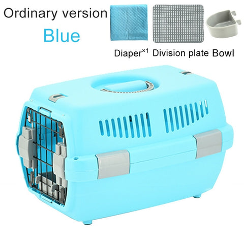 Pet Transport Bag Breathable Dog Cat Carrier Bag Case Big Space Airline Approved Car Portable Carrying Travel Puppy Cage Box