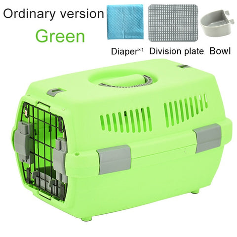 Pet Transport Bag Breathable Dog Cat Carrier Bag Case Big Space Airline Approved Car Portable Carrying Travel Puppy Cage Box