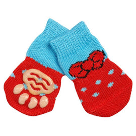 2019 NEW Pet Cat Socks Creative Cat Coats Dog Socks Traction Control For Indoor Wear L/M/S Cat Clothing Multicolor S M L