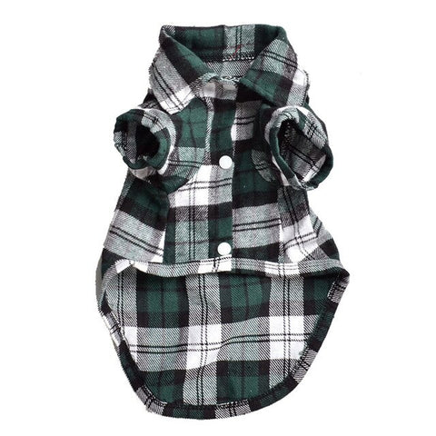 Classic Plaid Pet Cat Clothes Summer Pet Fashion T Spring Dog Kitty Outfits Vest Cats Kitten Clothing for Puppy Shirts Cat shirt