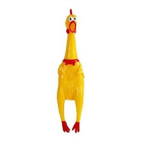 Screaming Chicken Squeeze Sound Toy Pets Dog Toys Product Shrilling Decompression Tool Squeak Vent chicken