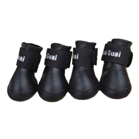 Practical Boutique Pet Shoes Booties Rubber Dog Waterproof Rain Boots