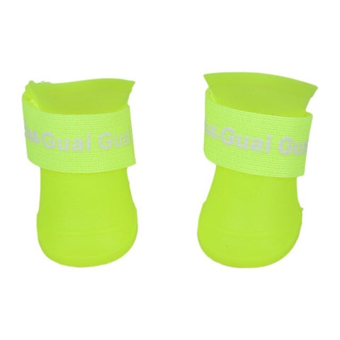 Practical Boutique Pet Shoes Booties Rubber Dog Waterproof Rain Boots