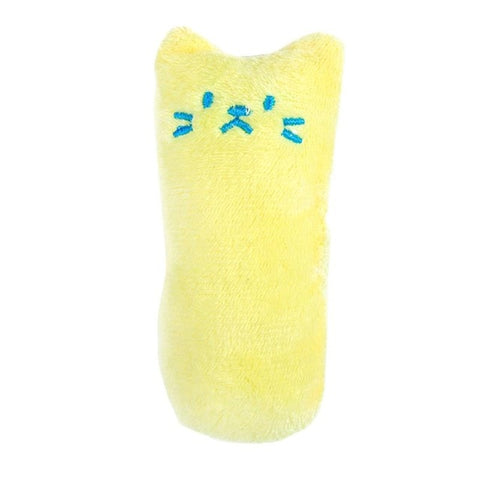 Funny Interactive Crazy Cat Toy Pet Kitten Chewing Toy Teeth Grinding Catnip Toys Claws Thumb Bite Cat mint For Cats Cat Kickers