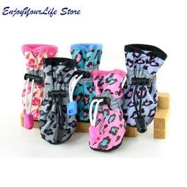 Winter Dog Shoes Waterproof Pet Shoes for Dog Warm Rain Dog Boots Socks Pet Shoes Chihuahua Yorkshire