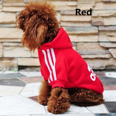 AHUAPET Puppy Clothes Puppies Clothing Pomeranian Moleton Cachorro Adidogs Dog Bluza Robe Jackets Hoodie Fashion Pets Coats