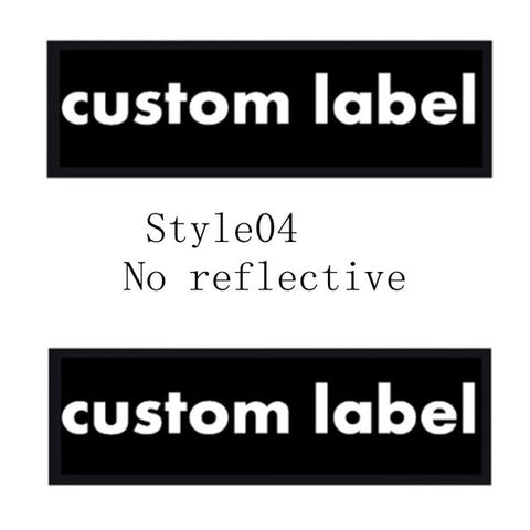 2ps Personalized Customized Dog K9 Harness Label Sticker Custom Tag DIY Logo Pet Harness Collar Vest Dog's Name Labe Pet Supply